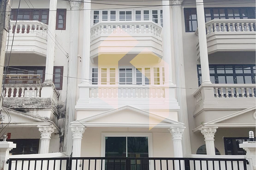 P025 รีโนเวทตึกแถวทั้งหลัง สุขสวัสดิ์ ประชาอุทิศ12 โดยบริษัทรับเหมาก่อสร้างกรุงเทพ