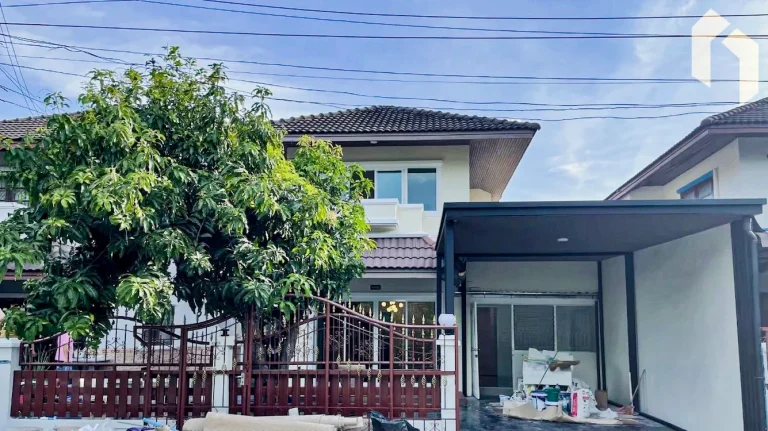 P057 รีโนเวทบ้านเดี่ยว ย่านสายไหม · ภายนอก