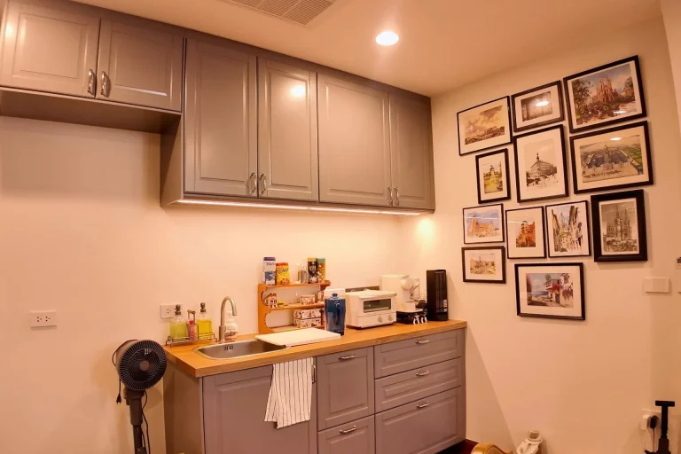 P070 รีโนเวทบ้านเดี่ยว ย่านสายไหม · ครัวและทานอาหาร