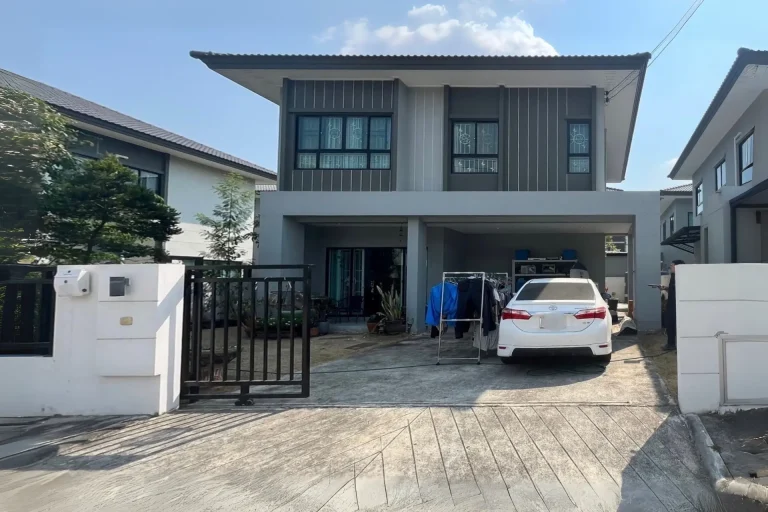 P071 ต่อเติมครัวหลังบ้าน พร้อมหลังคากันแดด บ้านสวยน่าอยู่ขึ้นทันตา