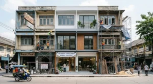 รีโนเวทอาคารพาณิชย์